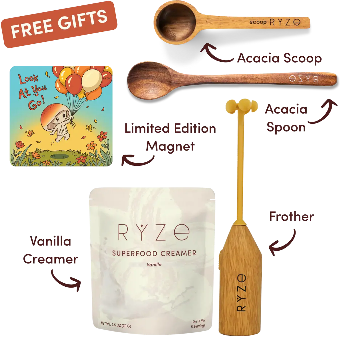 Mushroom Coffee Starter Kit (60 servings) - Core Ritual